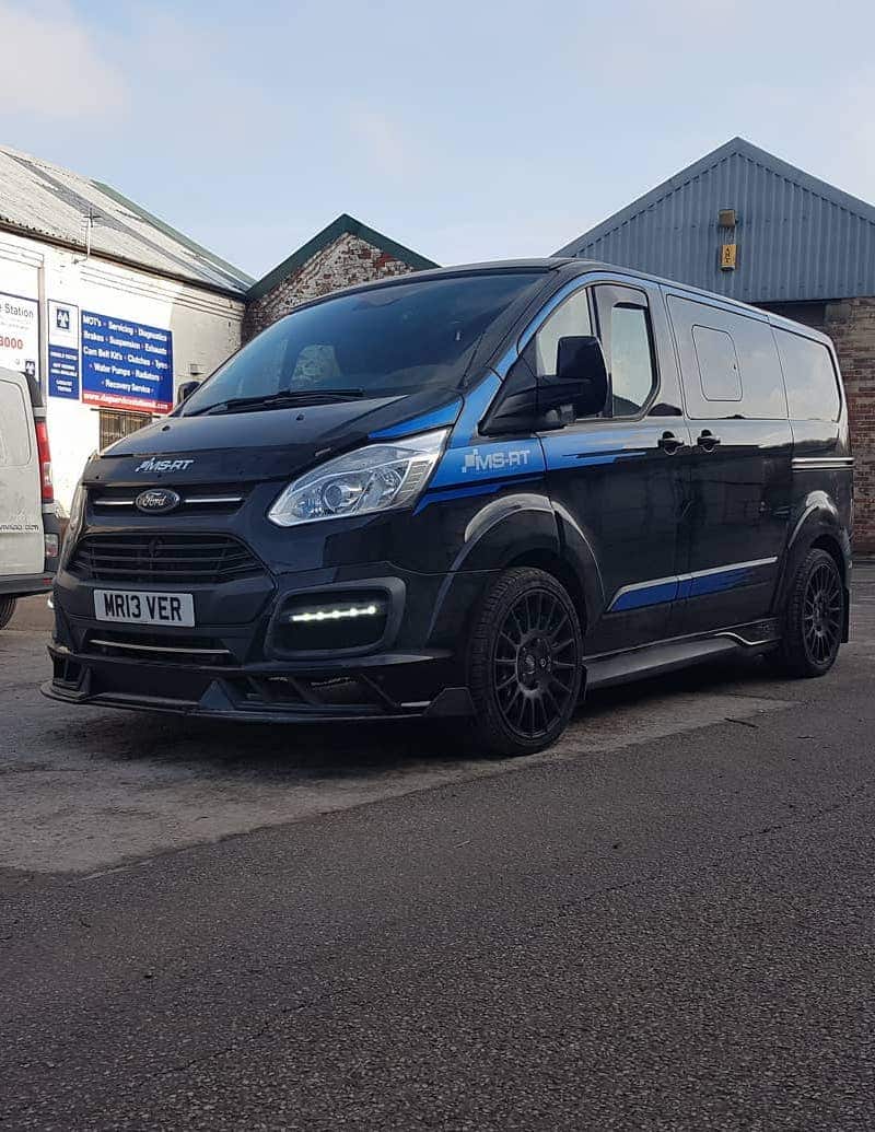Ford Transit Front View